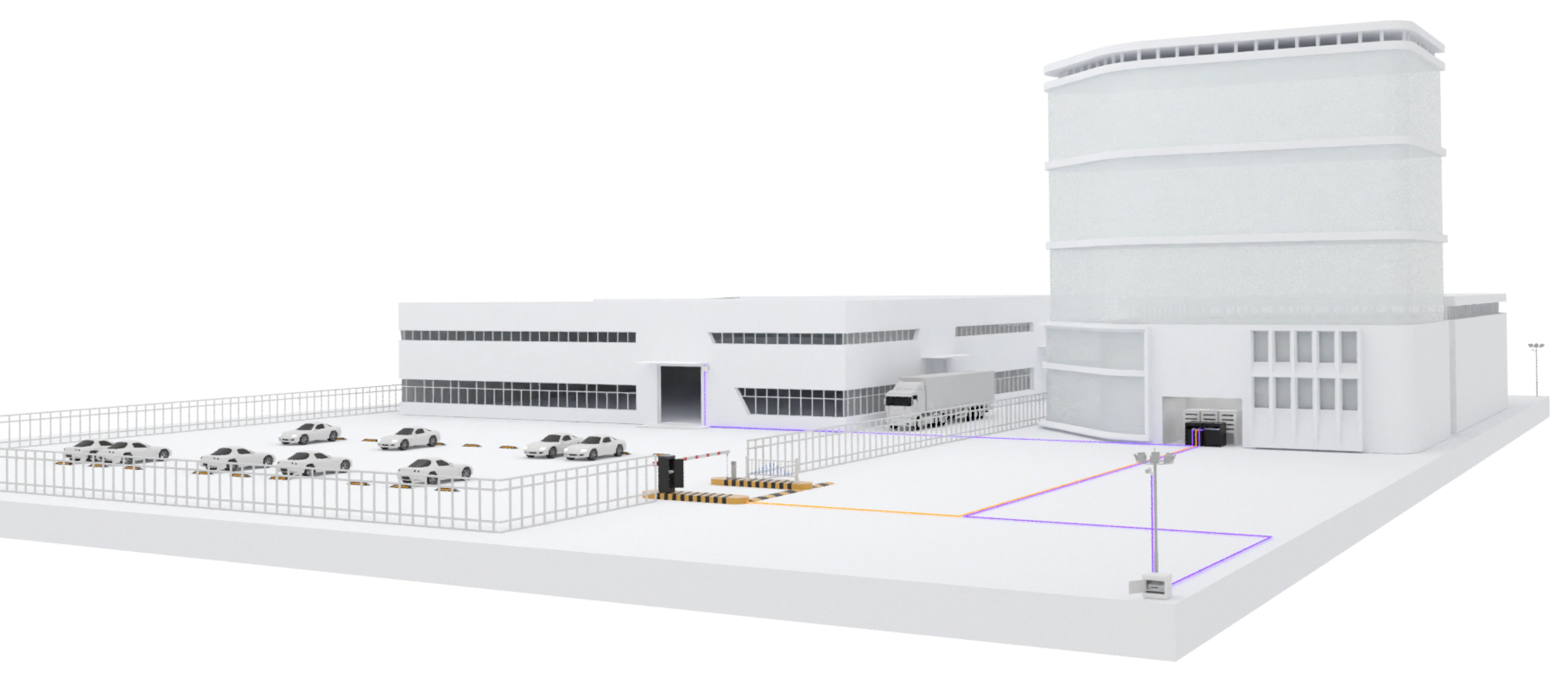 室表区域部署场景示意